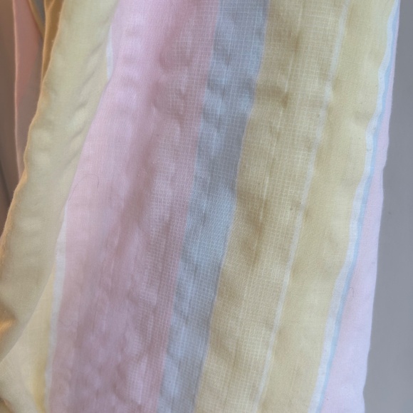Vintage Pastel Nightgown/ Housecoat - Picture 6 of 7